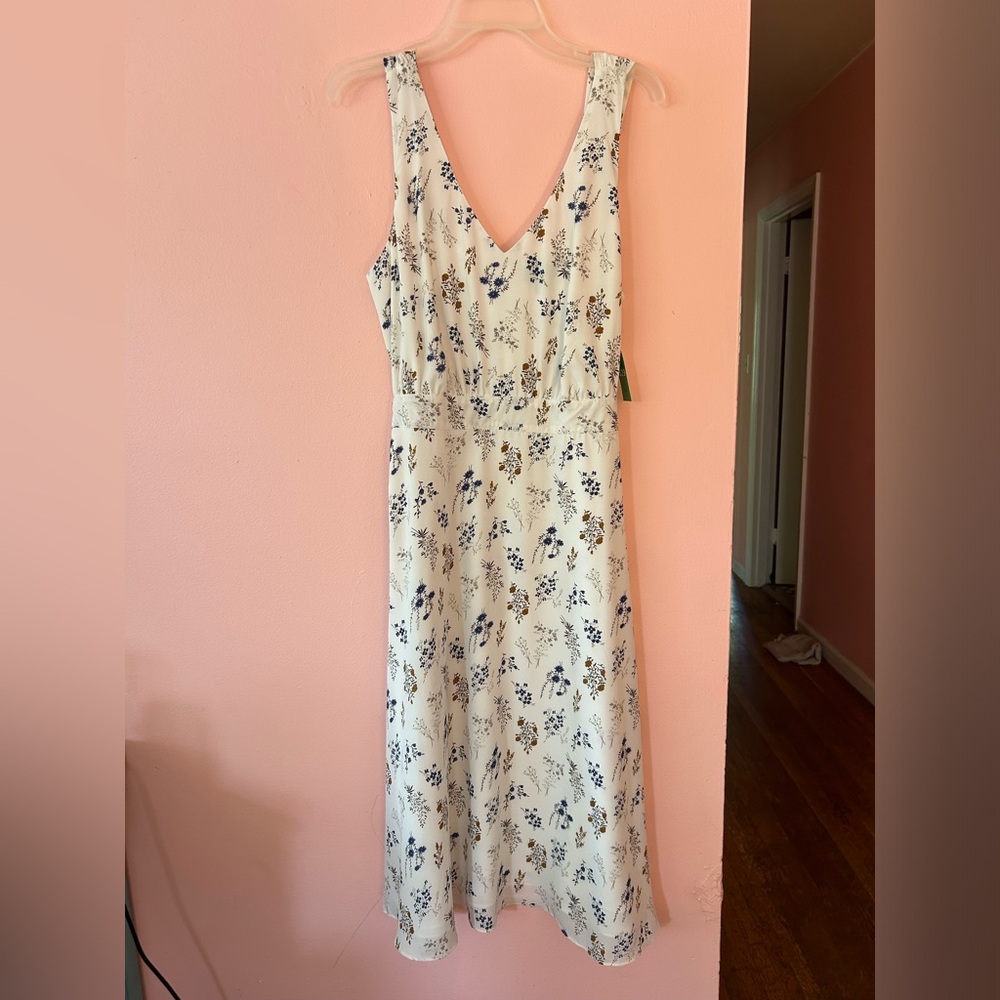 Floral midi dress